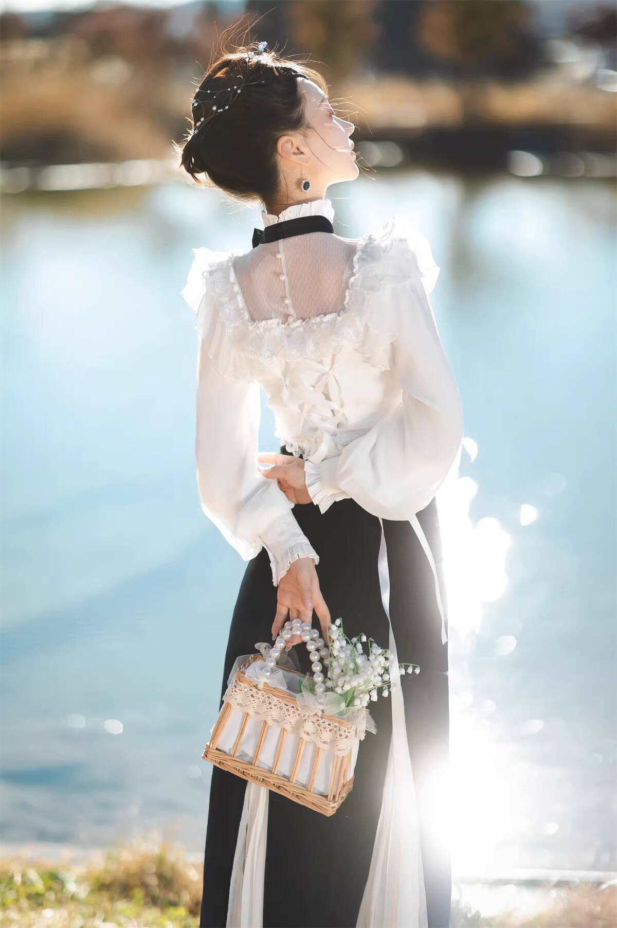 Anime Cosplay In Chinese - Nieuwe Chinese stijl Verbeter Hanfu Damesjurk