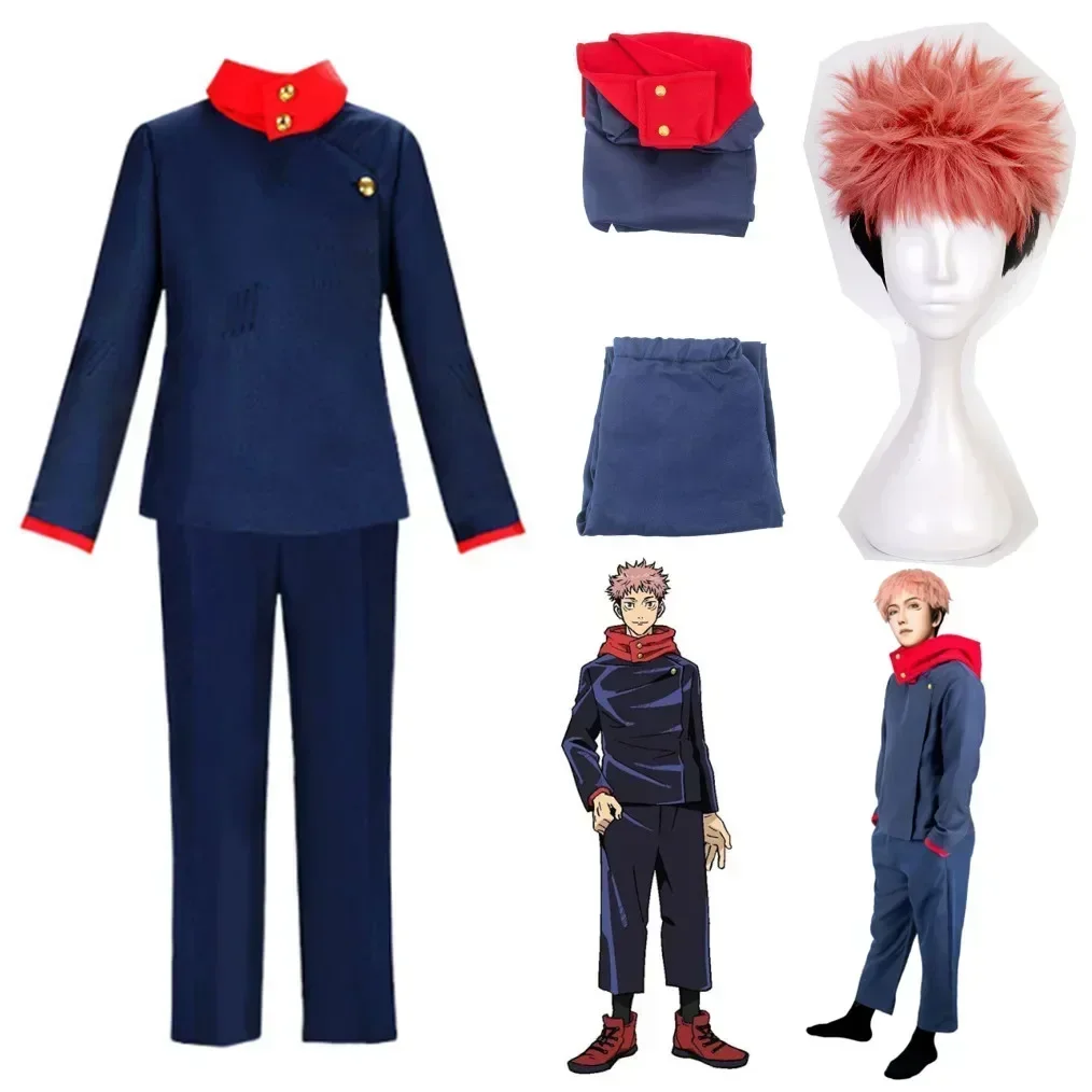 Anime Cosplay Jujutsu - 2026 Anime Kostuums Jujutsu Kaisen Itadori