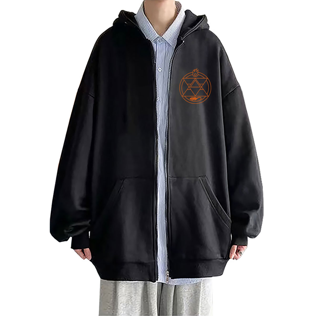 Fullmetal Alchemist Coat - Anime Fullmetal Alchemist Roy Mustang Grafische