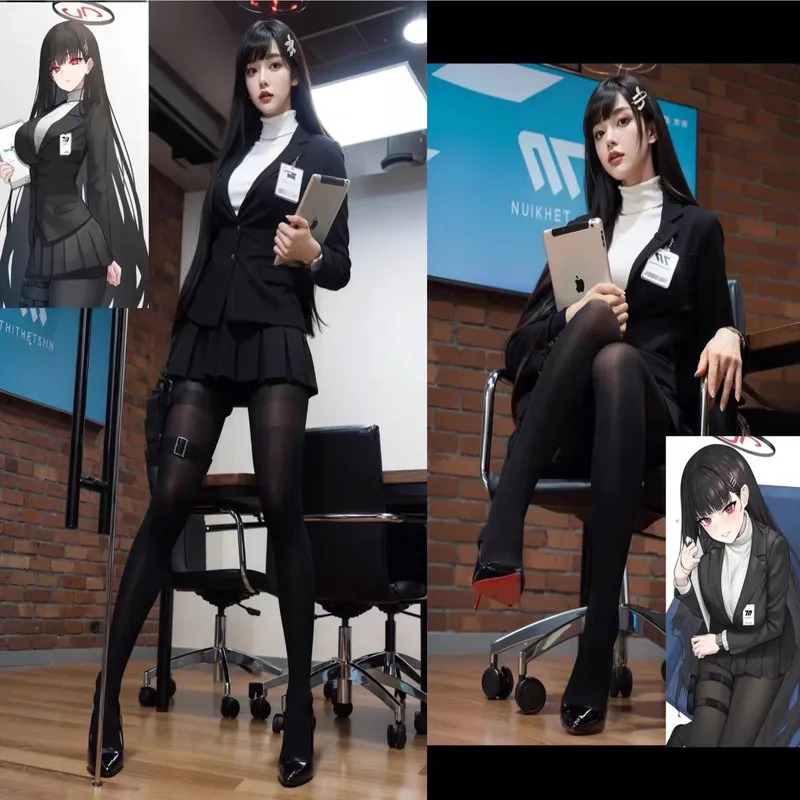 Anime Cosplay Youtube Shorts - Anime Game Blue Archive Tsukatsuki Rio