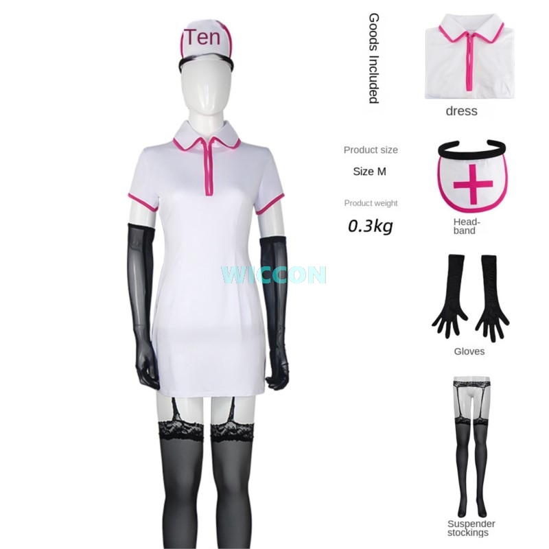 Anime Chainsaw Man Cosplay Kos - Anime Cosplay Nurse recensie en prijs