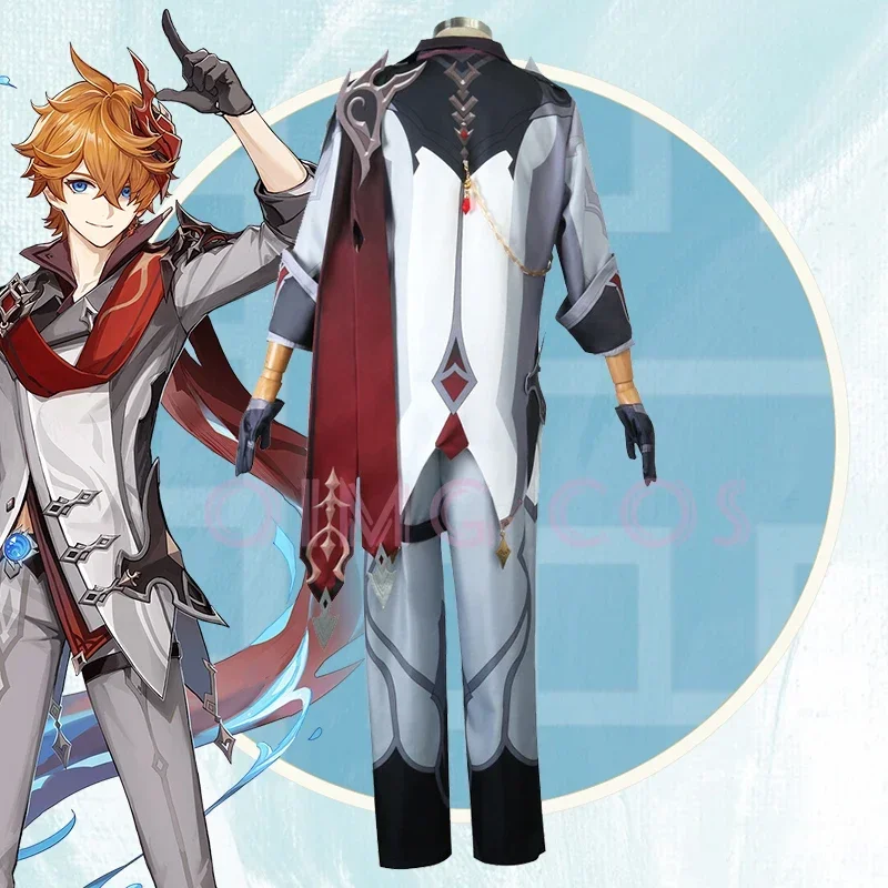 Genshin Impact Tartaglia Cospl - Cosplay Anime Top recensie en prijs