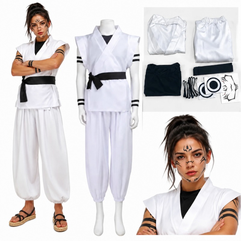 Ryomen Sukuna Cosplay Kostuum  - Anime Cosplay Jujutsu recensie en prijs