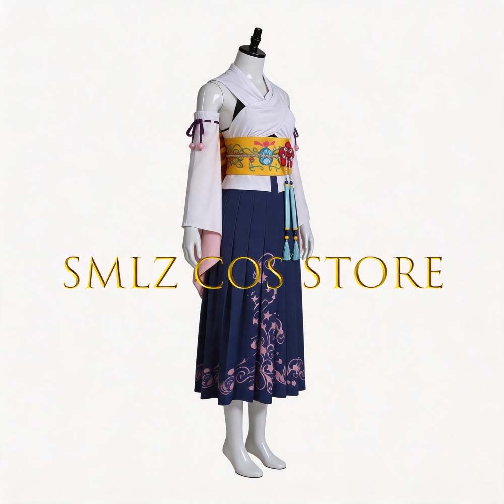 Smlz FFX Yuna Cosplay Anime FF - Anime Cosplay Ladies recensie en prijs