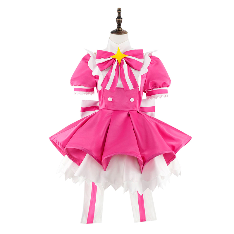 Mi-ku Retry Now Cosplay Kostuu - Anime Cosplay Pink recensie en prijs