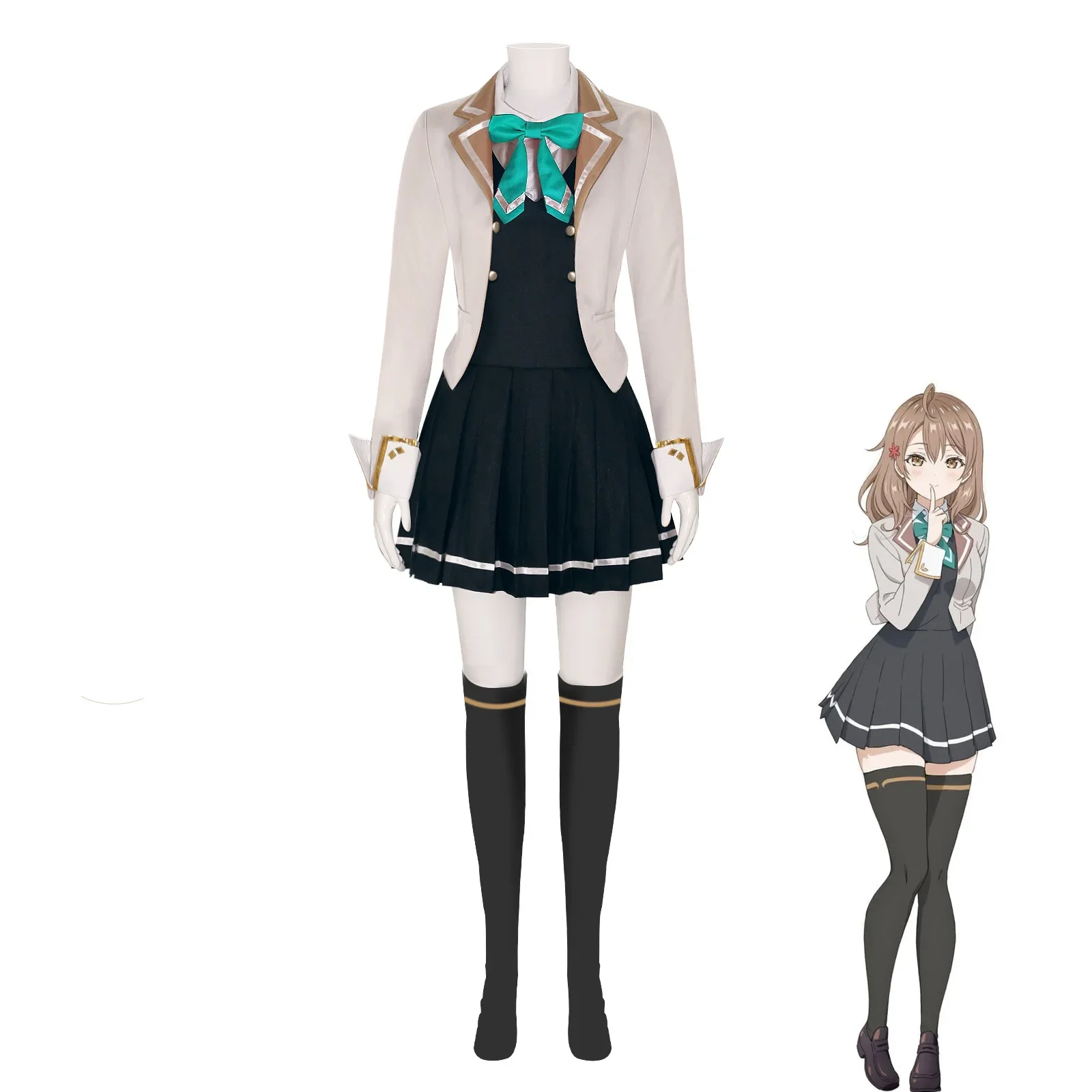 Alya Cosplay Kostuum Russische - Anime Cosplay Alya recensie en prijs