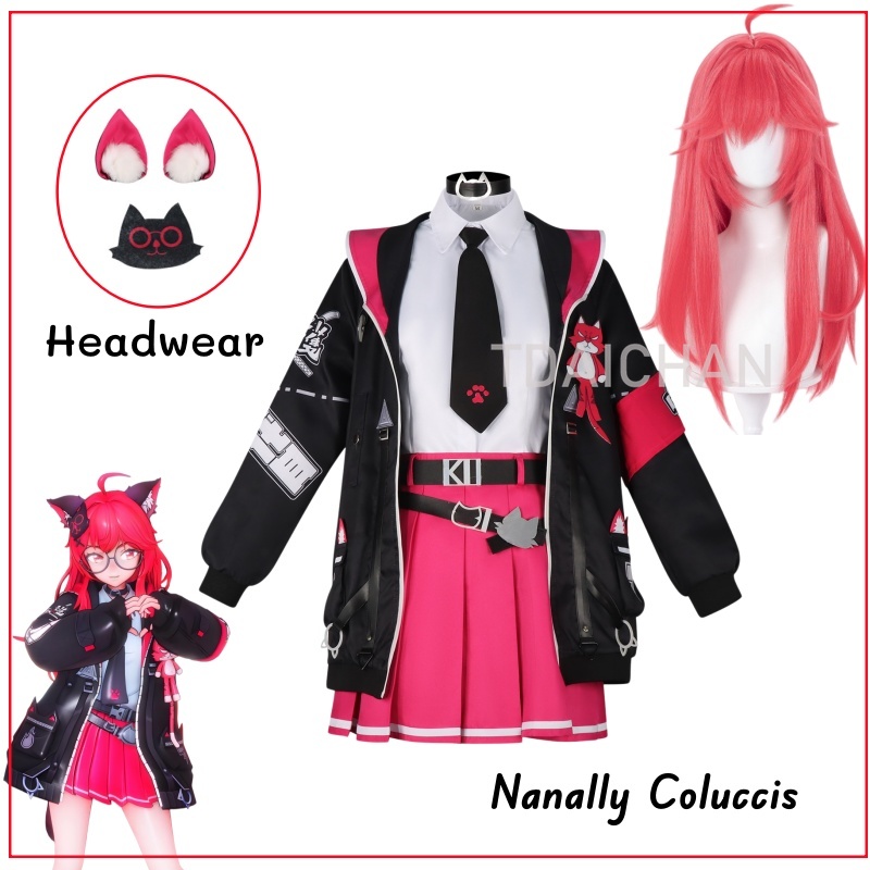 Neverness To Everness Nanally  - Anime Cosplay Pink recensie en prijs