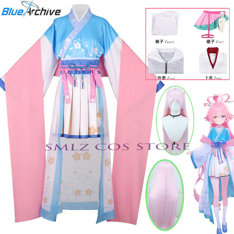 Game Blue Archive Takanashi Ho - Anime Cosplay Pink recensie en prijs