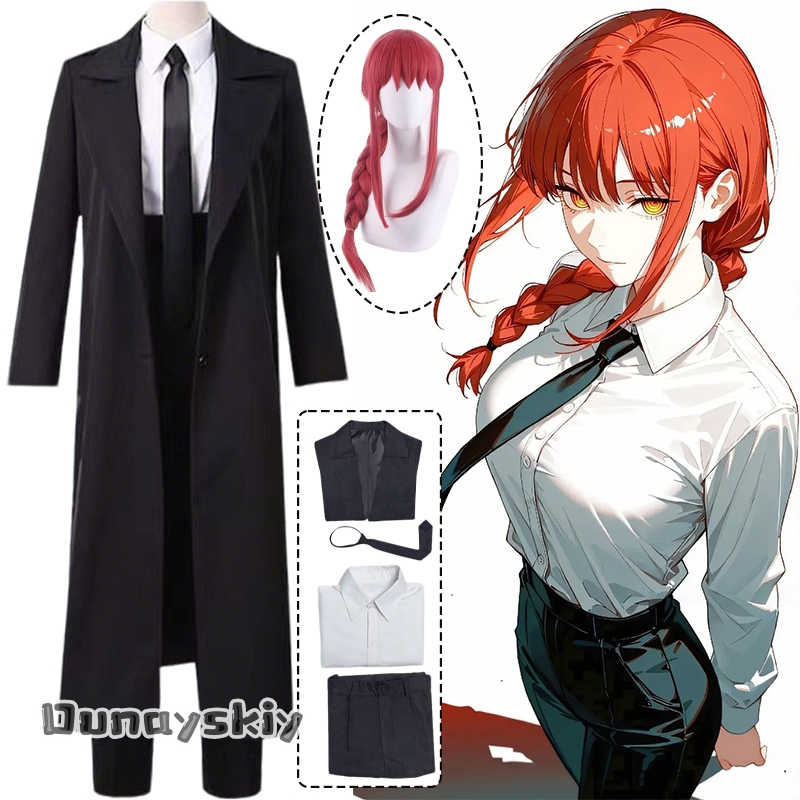 Anime Man Makima Cosplay Kostu - Chainsaw Man Cosplay recensie en prijs