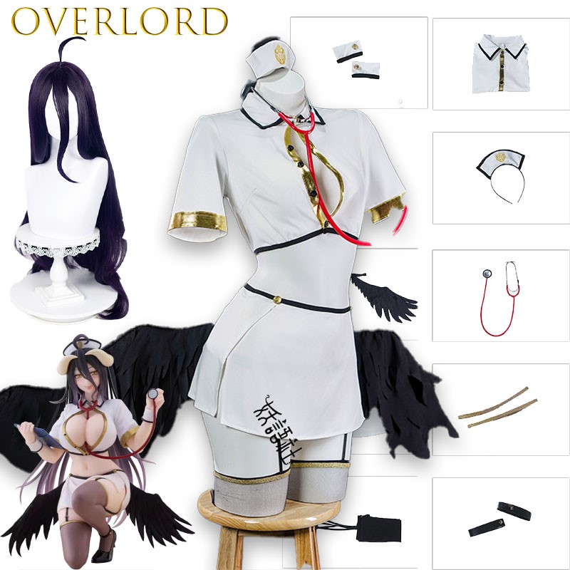 OVERLORD Albedo Verpleegster C - Anime Cosplay Nurse recensie en prijs