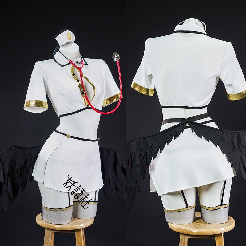 OVERLORD Albedo Verpleegster C - Anime Cosplay Nurse recensie en prijs