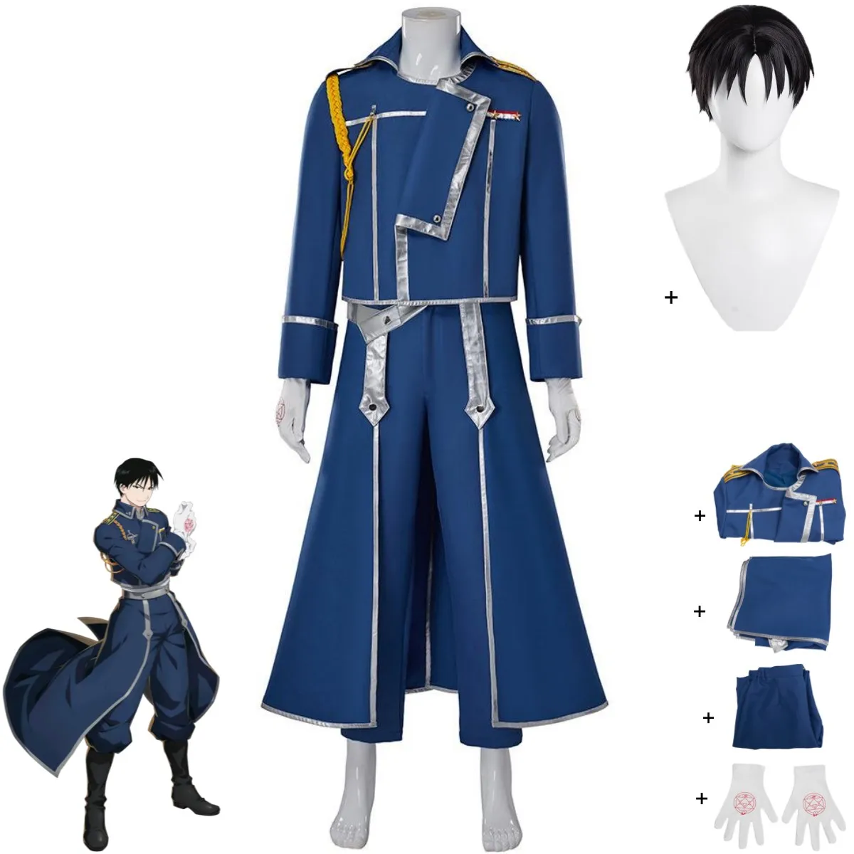 Roy Mustang Cosplay Kostuum Bl - Fullmetal Alchemist Coat recensie en prijs