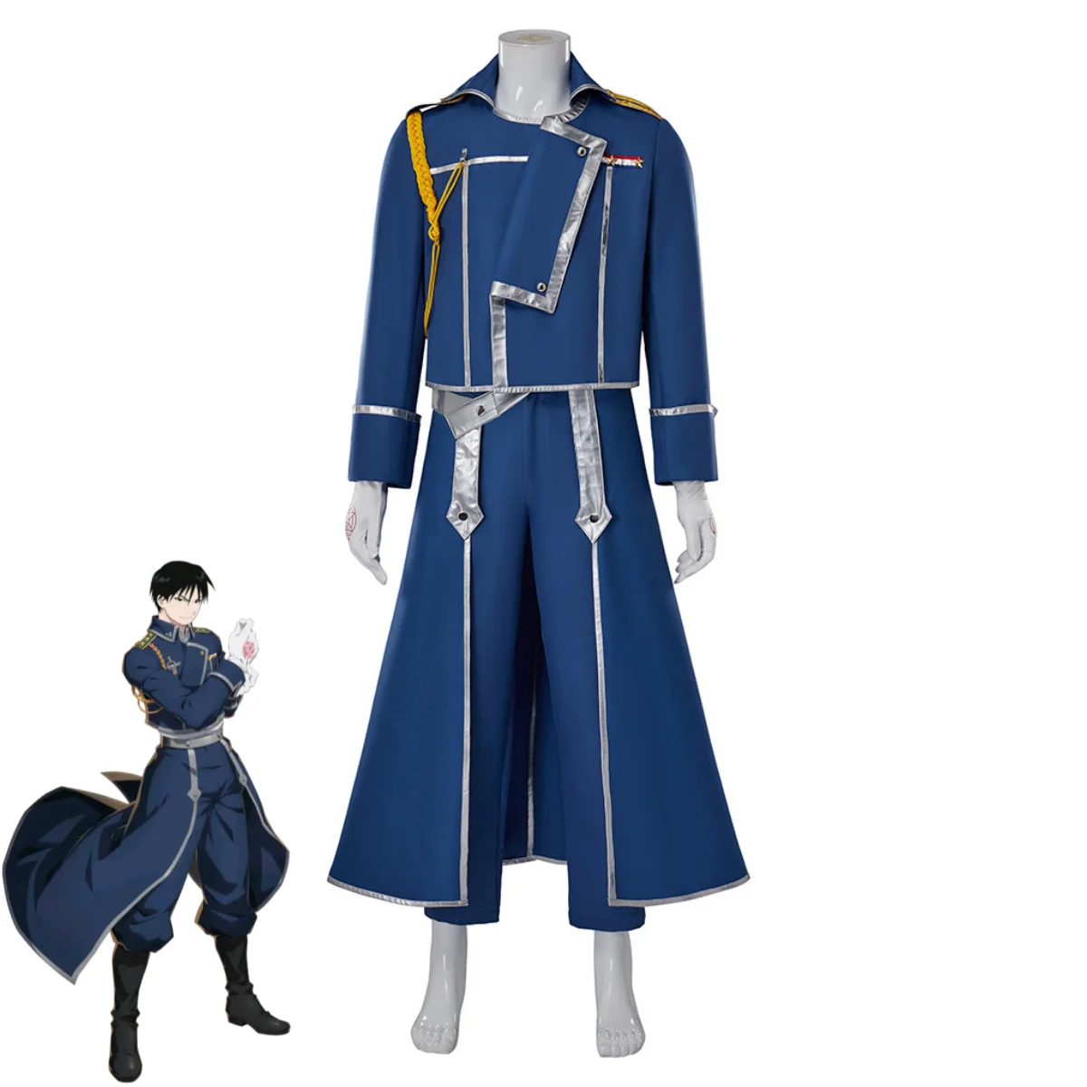 Roy Mustang Cosplay Kostuum Bl - Fullmetal Alchemist Coat recensie en prijs