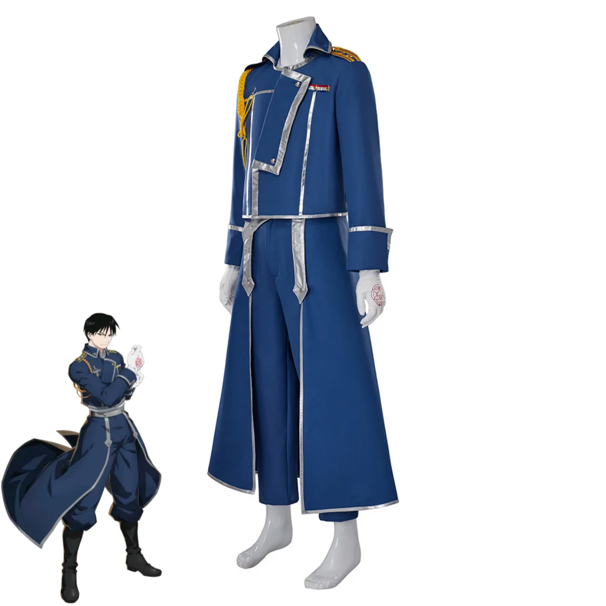 Roy Mustang Cosplay Kostuum Bl - Fullmetal Alchemist Coat recensie en prijs